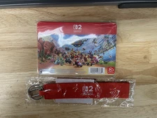 My Nintendo Rewards Switch 2 Mario Kart World Postcards and Keychain Wristlet !