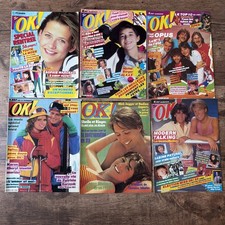 Lot de magazines OK  Années 80 Sophie Marceau karen Cheryl état neuf
