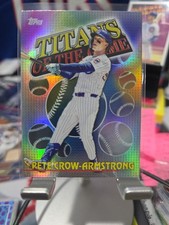 Pete Crow Armstrong 2026 Topps Series 1 #TOG-13 Titans Of The Game Refractor 