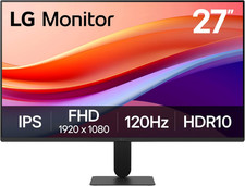 LG 27U411A-B 27-Inch Full HD (1920 X 1080) IPS Computer Monitor, 120Hz, HDR10, R