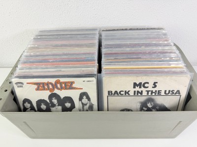 155x Vinyl 7'' Single Schallplatten Sammlung Klassiker (Hard) Rock Psych Beat etc