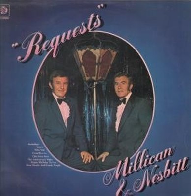 Millican and Nesbitt Requests LP vinyl UK Pye 1978 sleeve has light mottling