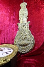 Französische  Comtoise Uhr mit Prunkpendel