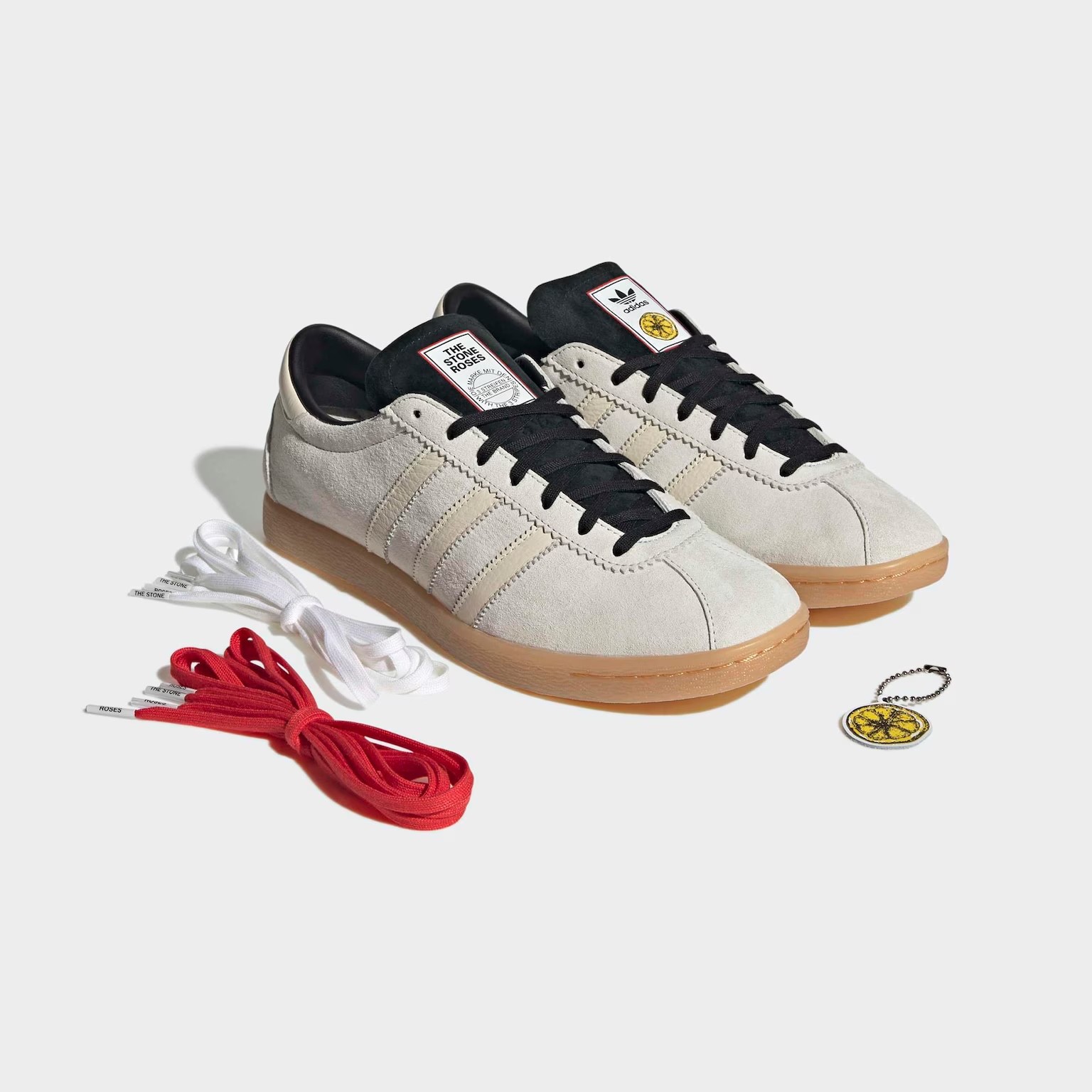 Adidas x Stone Roses - Tobacco White Gum UK8 Trainers Shoes - Brand new
