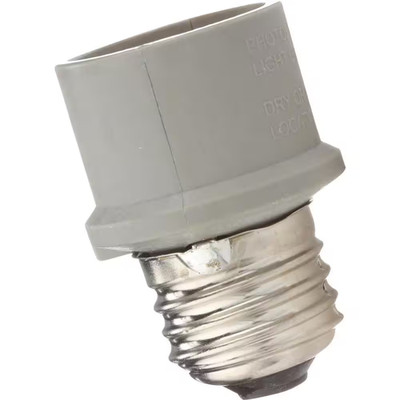 Auto Dusk to Dawn automatic Photocell Sensor Light Control Screw In Bulb Socket