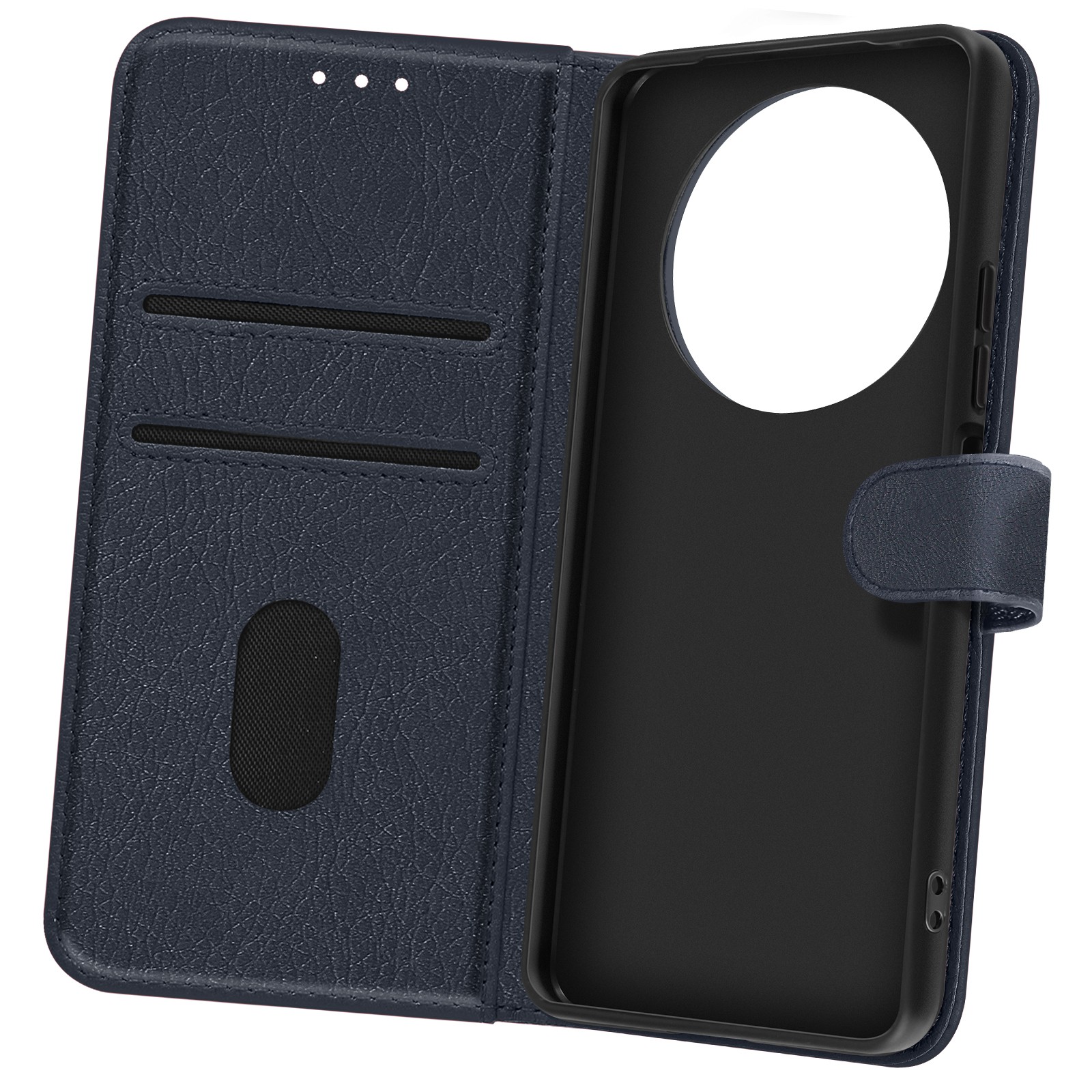 Housse portefeuille Redmi A3 Chesterfield clapet aimanté étui protection antichoc
