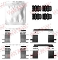 Quick Brake ZubehöRsatz Scheibenbremsbelag BremsklöTze FüR Honda Civic XI