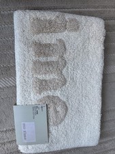 BNWT Next Natural Me Time 100% Cotton Bath Mat 50cm x 80cm