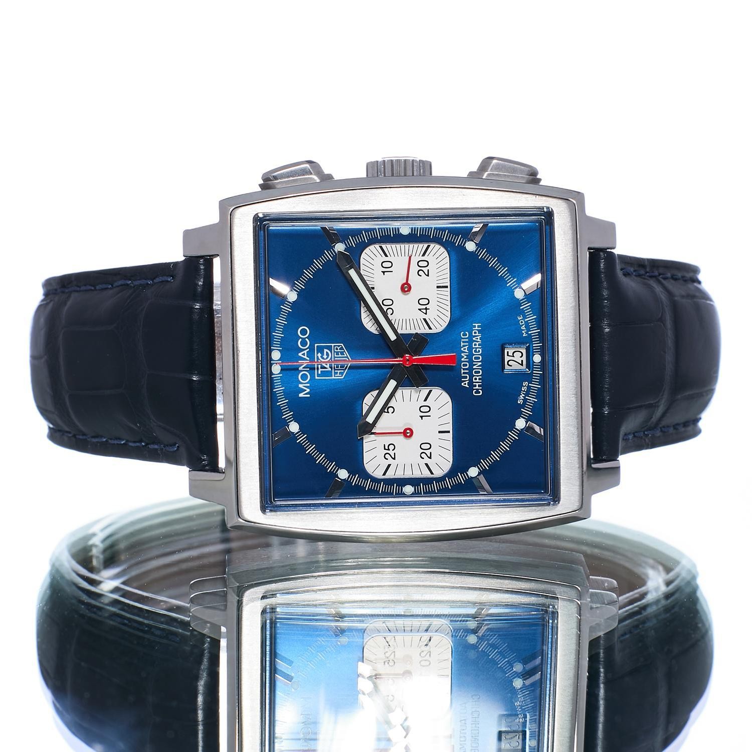 TAG HEUER MONACO CW2113 BOX PAPERS 2002