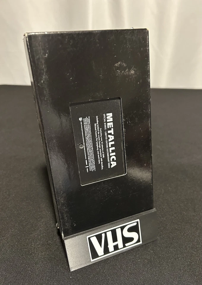 METALLICA (1999, VHS – Elektra) S&M Bonus Doc Tape – Limited Edition Promo - Image 3 of 4