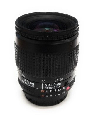 Nikon AF NIKKOR 28-80mm f/3.5-5.6D Standard Zoom Lens F-Mount SLR Screw-Drive