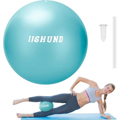 Pilates Ball 25cm Gymnastikball PVC rutschfest Yoga Balance Training Sport Zu...