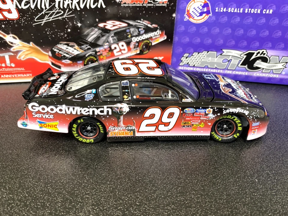 ACTION KEVIN HARVICK #29 ACTION / E.T. Extraterrestrial 2002 MONTE CARLO 1:24 - Image 3 of 4