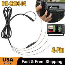 010-12199-04 for Garmin Striker Echo Striker Plus Power/Data Cable 4-Pins