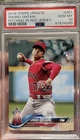 SHOHEI OHTANI 2018 Topps Update Series #US1 Pitching, Red Jersey (RC) PSA 10 GEM