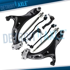 Front Lower Control Arms Sway Bar Tie Rods for 2015 - 2019 Subaru Legacy Outback