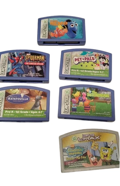 Leap Frog Leapster Multimedia Learning Game System w/ 6 Games - Finding Nemo+ - Image 3 of 4