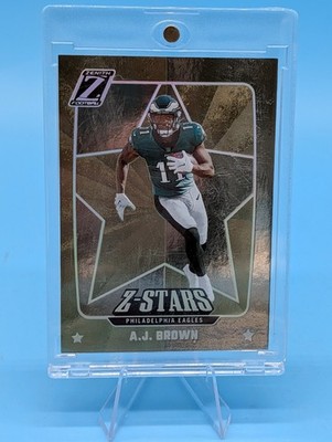 2022 Panini Zenith - Z-Stars A.J. Brown #ZS-6 gold /50 Philadelphia Eagles 