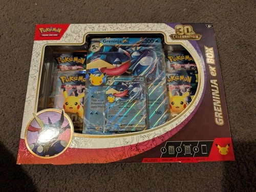 Pokémon TCG 30th Celebration Greninja ex Box Sealed