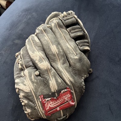 VINTAGE Rawlings RSG10 Edge-U-Cated Heel Green Leather Baseball
