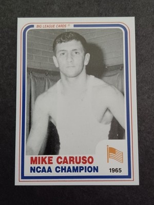 Mike Caruso 1985 Big League Cards Legends of Wrestling Collegiate - Lehigh