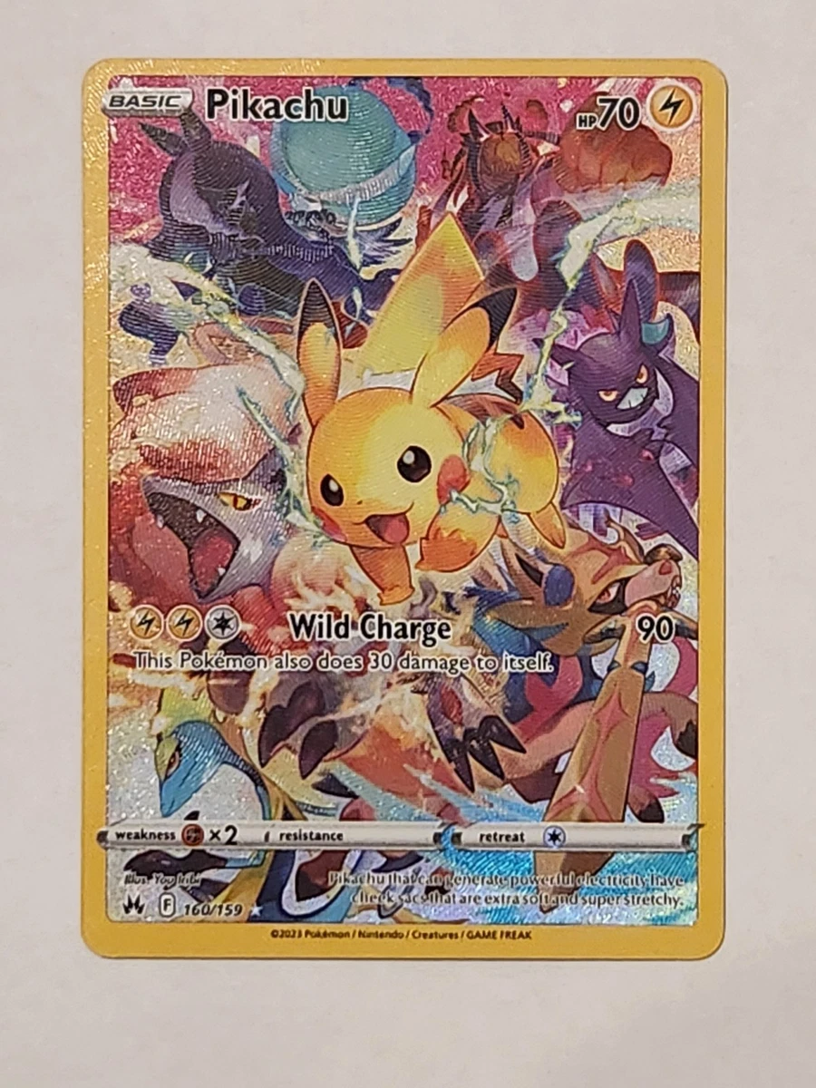 Pikachu 160/159 Crown Zenith for sale | eBay