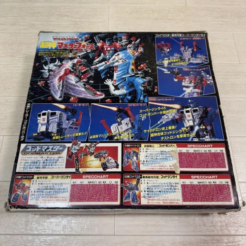 TAKARA Transformers C-310 God Master God Ginrai Vintage 1988 Used from Japan - Image 2 of 4