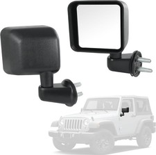 Door Mirror Left Driver Side and Right Passenger Side Replacement For Jeep Wr...