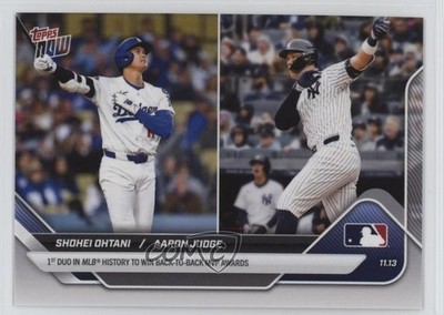 2025 Topps Now Off-Season /66286 Shohei Ohtani Aaron Judge #OS-9 1u24