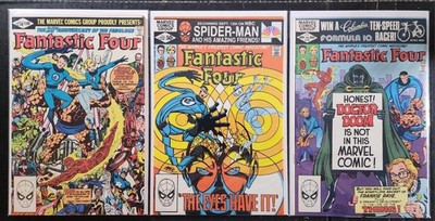 FANTASTIC FOUR #236 237 238 High Grade DIrect John Byrne Marvel 1981