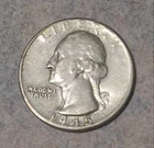 1945 D Washington Quarter 25c 90%  Silver , Choice VF CONDITION SHIPS FREE USA