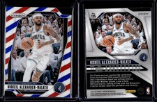 2024-25 Panini Prizm Red White & Blue Prizm #135 Nickeil Alexander-Walker