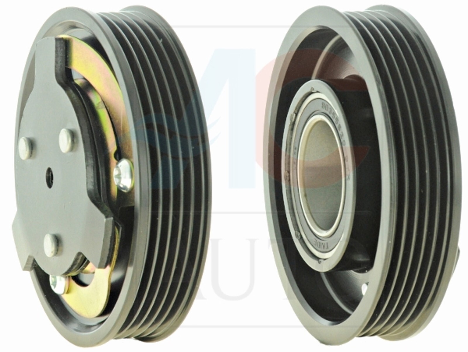 Embrayage compresseur A/C CVC V5 à poulie 109mm haute friction