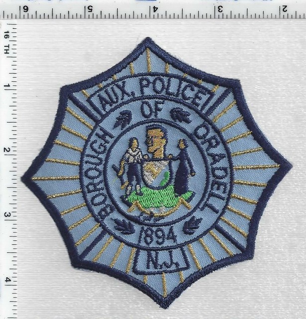 Borough of Oradell Auxiliary Police (New Jersey) 1st Issue Shoulder