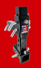 Adjustable Trailer Hitch Triple Tri-ball Mount Pintle Hook D-ring 2 Receiver Adjustable Trailer Hitch Triple Tri-ball Mount Pintle Hook D-ring 2 Receiver