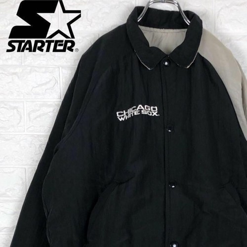 Starter Made in the USA MLB Official Blouson Team Embroidered Logo White Sox B eBay