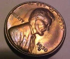 1930-S Lincoln Cent ~Gem Uncirculated  ~Orange, Red & Light Blue ☆Make An Offer☆