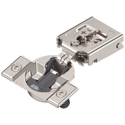 Blum COMPACT CLIP 105° 1/2'' Overlay Edge Mount Soft Close Press-in 30C258BSE8