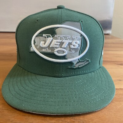 New Era 59fifty 7 1/4, Green Jets Reflective