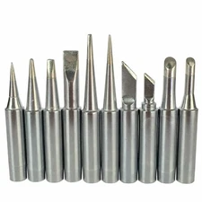 Soldering Iron Tips 900M 10-PC Set HAKKO 936, 937, 907 X-Tronic Yihua Universal