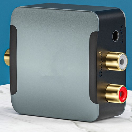 Optical/Coaxial To RCA 3.5mm Audio Output SPDIF DAC DAC Amplifier Decoder for TV