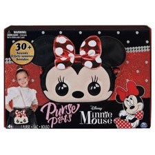 Disney Minnie Mouse Purse Pets Interactive Pet Toy and Shoulder Bag New