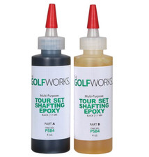GolfWorks Tour Set Golf Club Assembly Epoxy - 2 4oz. Bottles