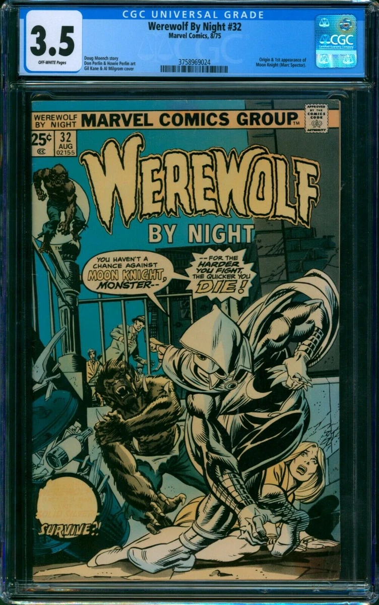 Werewolf by Night Certified Guaranty Company (CGC) Comics, Graphic
