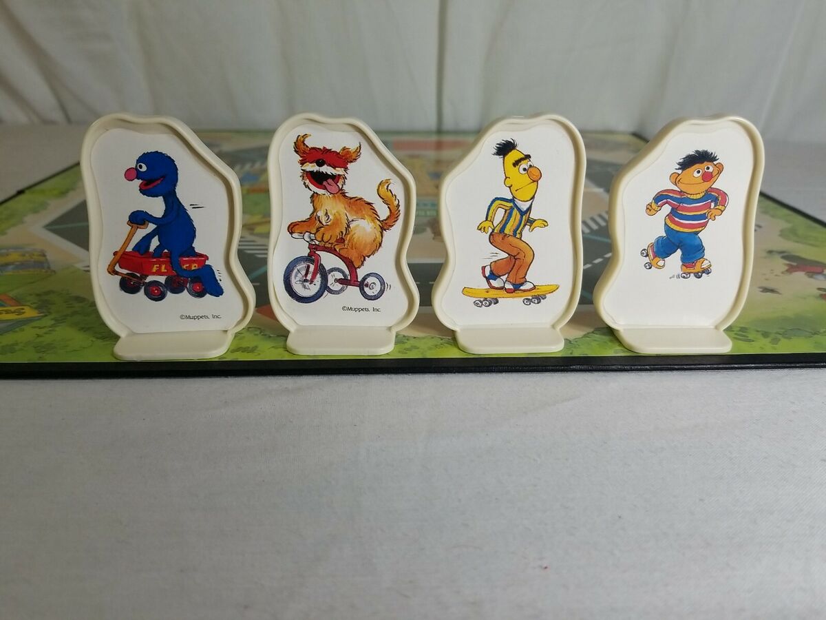 Sesame Street My First Games Letter Loops COMPLETE Vintage 1987