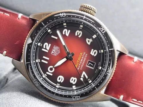 Tag Heuer Autavia Special Edition Bronze WBE5192 watch men TO134986