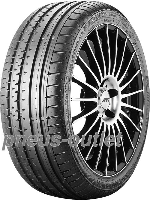 Pneu Continental ContiSportContact 2 275/40 ZR19 l'excellence routiere homologuee MO