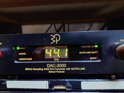 Lot 2 Bakoon Products AMP-5511Mk2 & DAC-2000 Set Used Lot 2 Bakoon Products AMP-5511Mk2 & DAC-2000 Set Used
