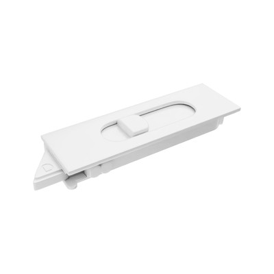Brixwell Silver Line Snap In Tilt Latch 85 Series Left Hand White - Pack of 2