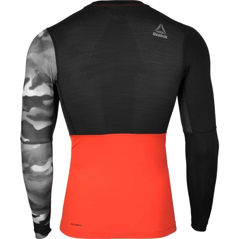 REEBOK PERFORMANCE ACTIVCHILL COMPRESSION BASELAYER SHIRT TOP - Image 2 of 4